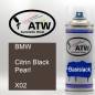 Preview: BMW, Citrin Black Pearl, X02: 400ml Sprühdose, von ATW Autoteile West.